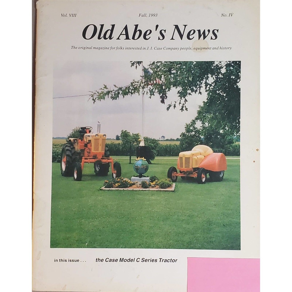 J I Case Old Abe's News Magazine Fall 1993